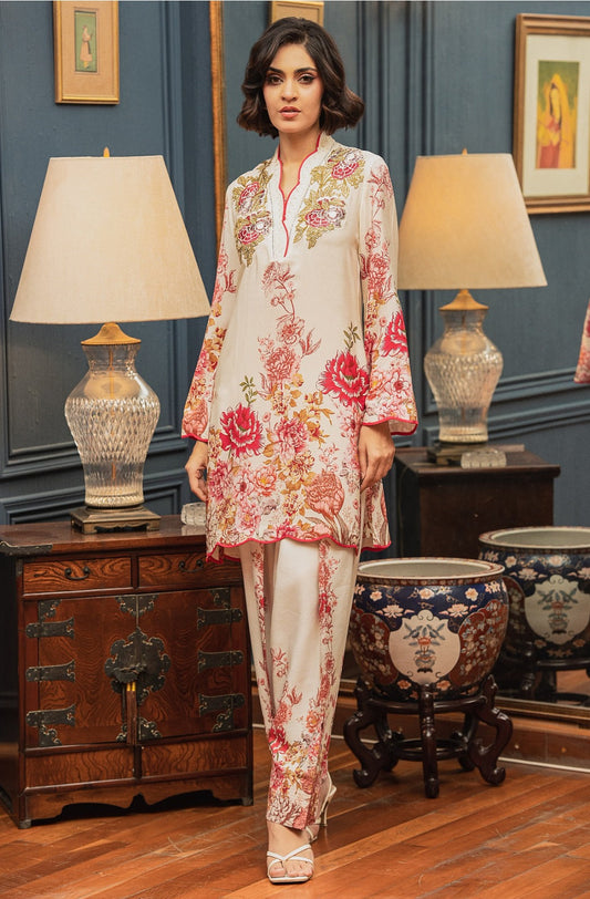 RUQ-569 PREMIUM EMBROIDED 2PC